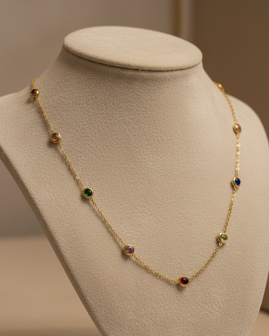 Aurora Multi colour Necklace